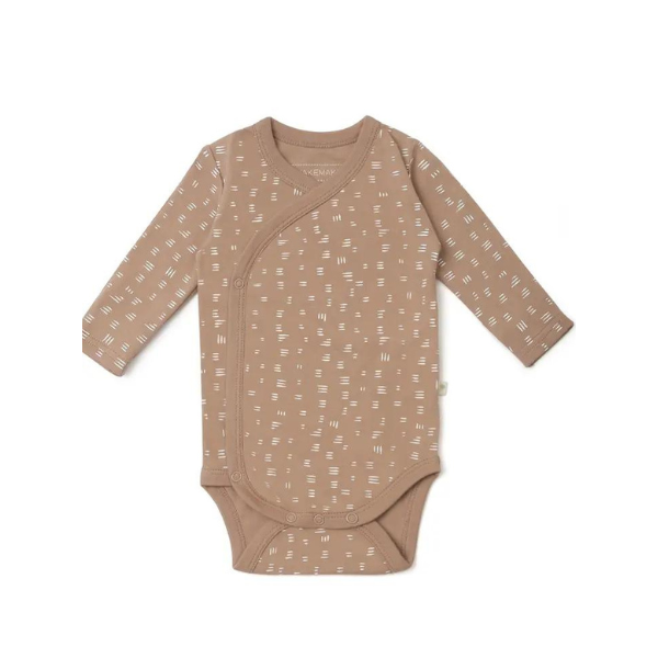 Organic Kimono Bodysuit- Strokes